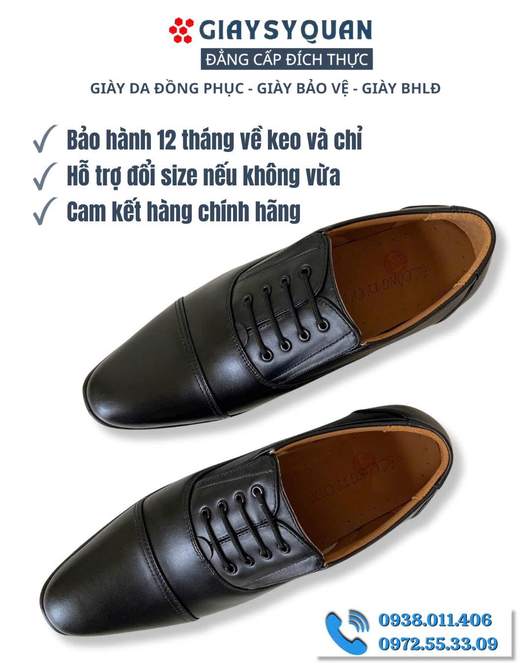 Chính sách bảo hành khi mua giày G24.01