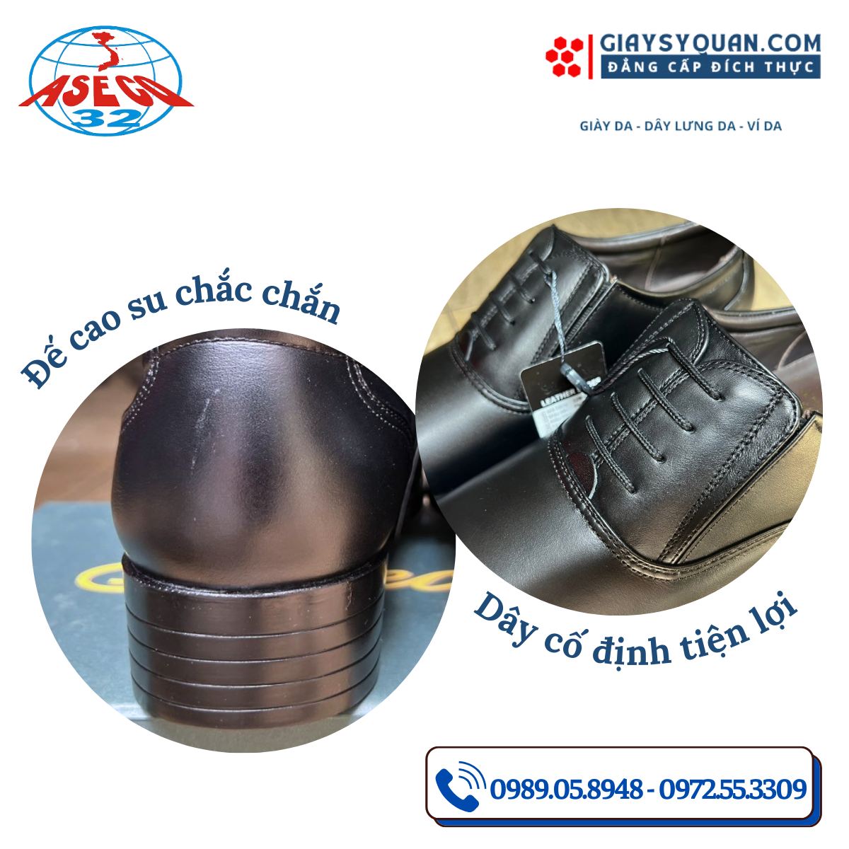 Đế PU chắc chắn, chống trơn trượt hiệu quả